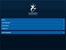 Tablet Screenshot of gandey.com